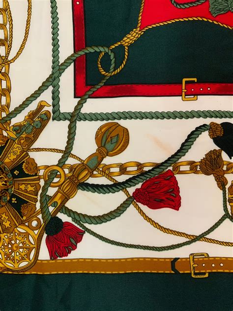 hermes scarf lion